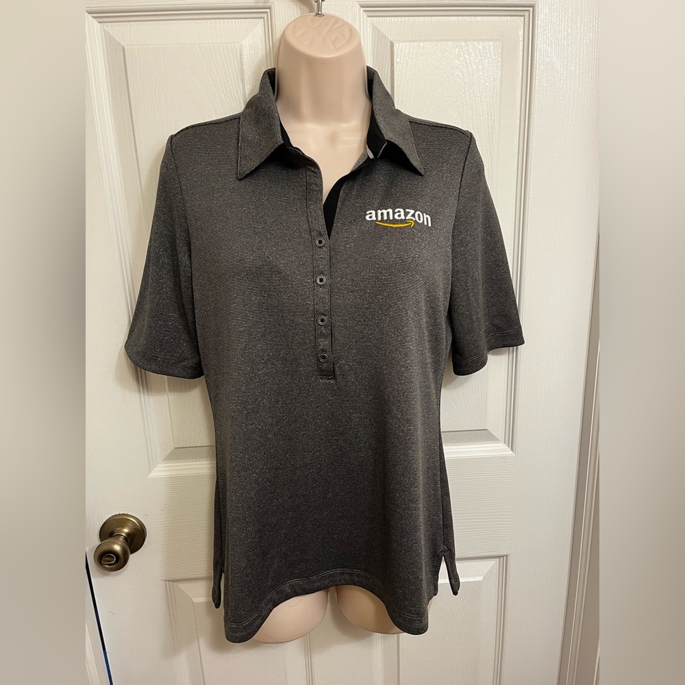 Amazon Elevate Brand Women’s size Small Grey Uniform Shirt